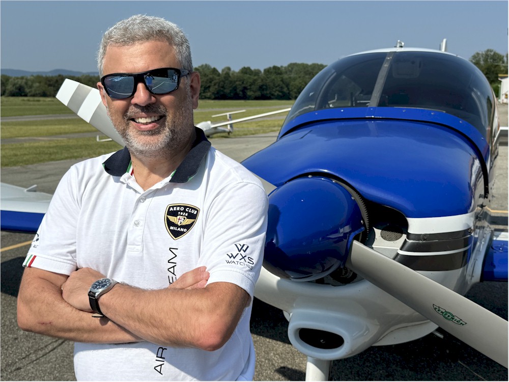 Rocco Caruso - pilota sportivo di aliante e aereo
